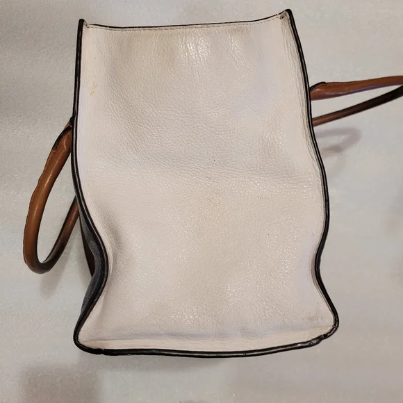 Michael Kors Large Sophie Zip Top Satchel Colorblock Leather With Strap - Picture 10 of 15